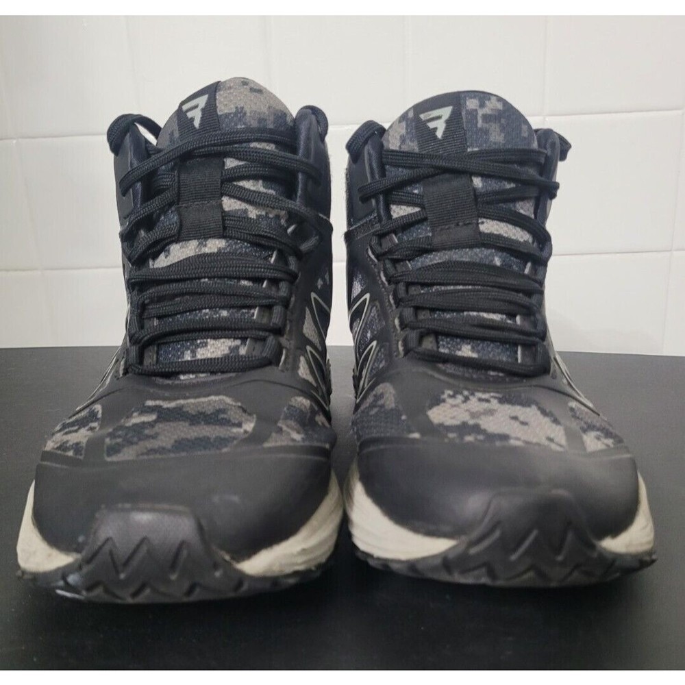 Bates Rush Mid Hiking Military Work Boot Digital Camo Black Gray Mens Size 9